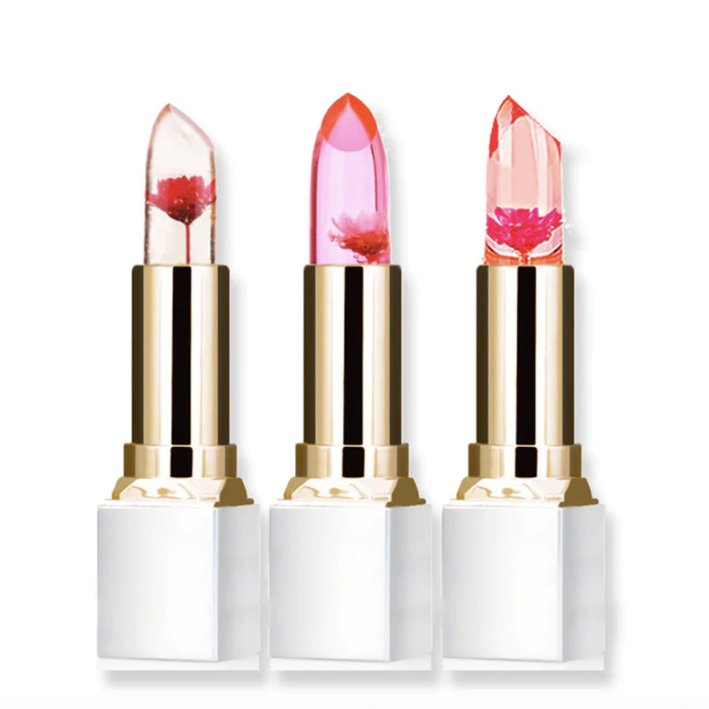 Transparent Flower Lipstick