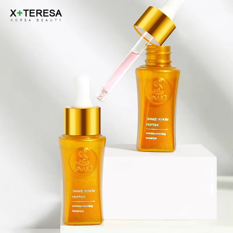 Snake Venom Serum Fine Lines Improve Collagen Essence Firming Tighten Face Cream Skin Care Korean Cosmetics